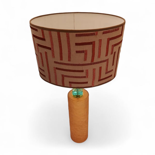 Murano Glass Labyrinth Lamps, 1980s, Set of 2 For Sale - Image 4 of 5