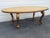 French Antique Gold Finish Oval Marble Top Coffee Table 6640 For Sale - Image 16 of 18