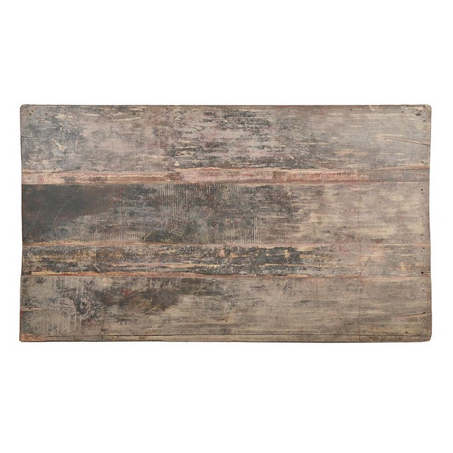 Weathered Wood Coffee Table For Sale - Image 6 of 7