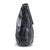 Early 21st Century Versace Repeat Large Hobo Black Leather Silver Hardware Shoulder Bag For Sale - Image 5 of 12