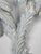 Vintage Florida Regency White Lacquered Palm Tree & Monkey Candle Wall Sconce For Sale - Image 6 of 11