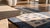 White Stupefying Antique White Ground Color and Blue Border With Symbols Chinese Peking Rug For Sale - Image 8 of 8
