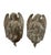 Traditional Pair of Vintage Continental Classical Bronze Winged Angel Wall Pockets / Clamshell Holy Water Fonts For Sale - Image 3 of 11