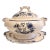 Vintage Blue and White Soup Tureen With Underplate- 2 Pieces For Sale