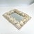 Vintage Shell Encrusted Mirror Antique White Shells For Sale - Image 4 of 12