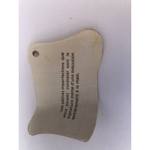 Amber 1920s Vianne Glass Co. Hand Blown Vase For Sale - Image 8 of 10