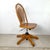 Skovby Møbelfabrik A/S Vintage Scandinavian Modern Teak Adjustable Swivel Desk Chair With Sculptural Spindle Back For Sale - Image 4 of 14