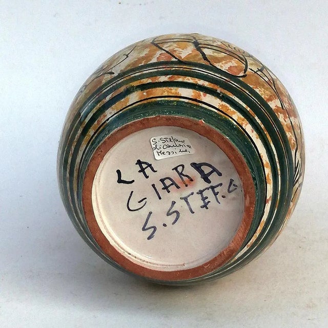 Vintage Ceramic Vase from La Giara Santo Stefano, 1960s For Sale - Image 6 of 7