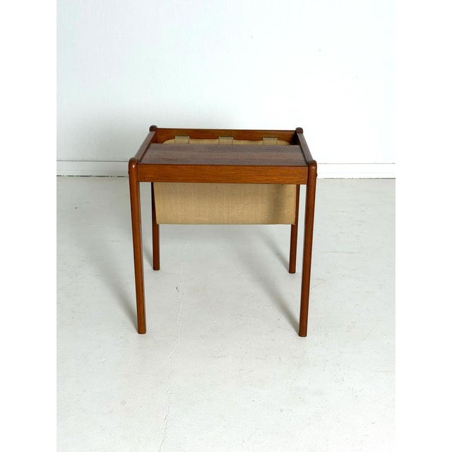 Danish Teak Side Table, 1960s For Sale - Image 9 of 13