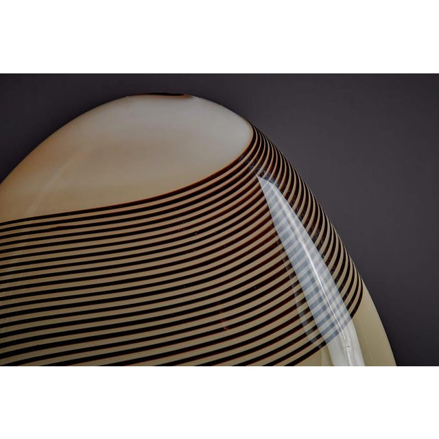 Black Mid-Century Modern Murano Glass Vases by Lino Tagliapietra, Italy, 1980s, Set of 2 For Sale - Image 8 of 13