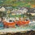 1970s Alexander Michael Oil Painting – Fishing Boats in Ireland, 1976 For Sale - Image 5 of 6