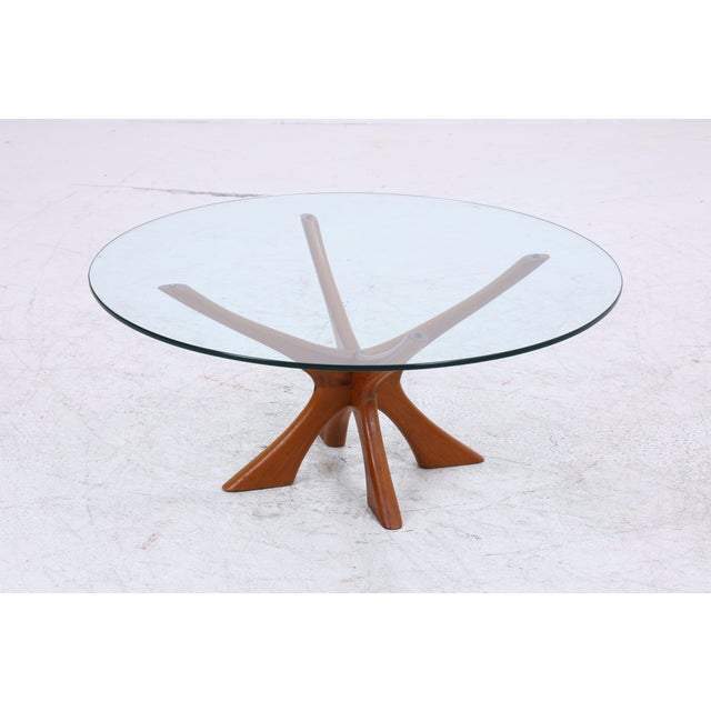 Mid-Century T118 Coffee Table in Teak by Illum Wikkelso for Niels Eilersen, Denmark, 1960s For Sale - Image 3 of 13