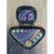 Vintage Hand Crafted 925 Dichoric Glass Pendant For Sale - Image 9 of 12