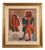 Graziani, Figures, Oil on Canvas, 1970s, Framed For Sale