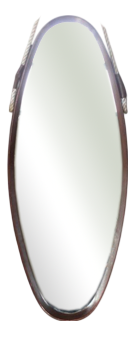 Oval Wall Mirror, 1950s