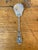 Decorative Sterling Silver Caviar or Sugar Shovel or Perhaps a Jelly Spoon, Made in Germany. This spoon is hallmarked with...