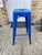 Vintage Industrial Bar Stool in Blue by Xavier Pauchard for Tolix, 2010s For Sale - Image 15 of 18