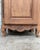 Tan Antique Cherrywood Bonnetière with Clock For Sale - Image 8 of 13
