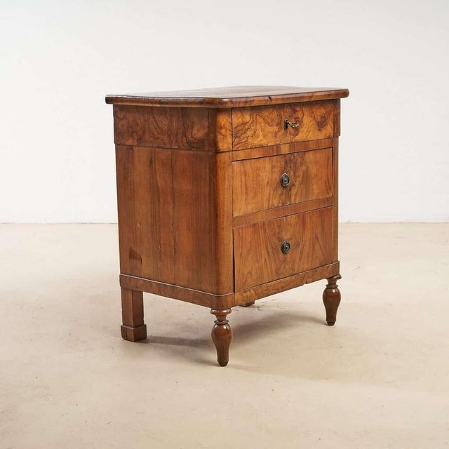 Brown Antique Charles X Chest of Drawers For Sale - Image 8 of 8