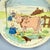 1900 - 1909 1900s Sarreguemines Benjamin Rabier Childs Plate, Téter S’il Vous Plait For Sale - Image 5 of 8