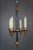Candelabra in Black Metal and Brass attributed to Gio Ponti For Sale - Image 4 of 9