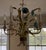 1970s Italian Mid-Century Tole Five Light Chandelier With Gathered Blue Flowers, Grasses and Wheat Stalks For Sale - Image 13 of 18