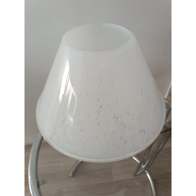 Glass 6282 Table Lamp from Glashütte Limburg, 1970s For Sale - Image 4 of 11
