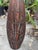 20th Century *GIANT* MCM tall basket dark brown bamboo and twine 53" tall For Sale - Image 4 of 4