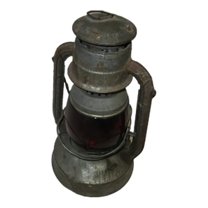 Vintage Dietz Little Wizard Kerosene Lantern Electric Lamp