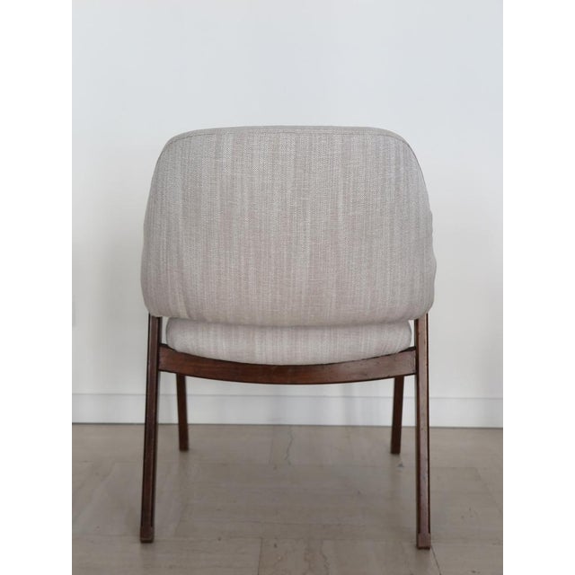 Beige Set of Italian Model 814 Armchairs by Ico Parisi for Cassina, 1960s For Sale - Image 8 of 18