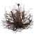 Late 20th Century Six-Arm Found Twig Chandelier For Sale - Image 10 of 10