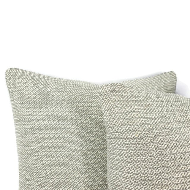 Contemporary Contemporary Perennials Nit Witty in Nickel Indoor/Outdoor Pillow Cover For Sale - Image 3 of 7