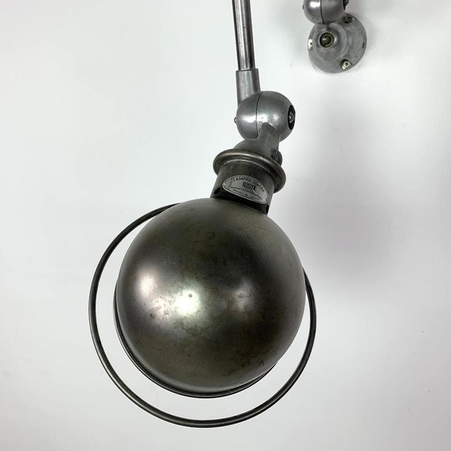 Vintage Jielde Wall Light by Jean-Louis Domecq For Sale - Image 4 of 9