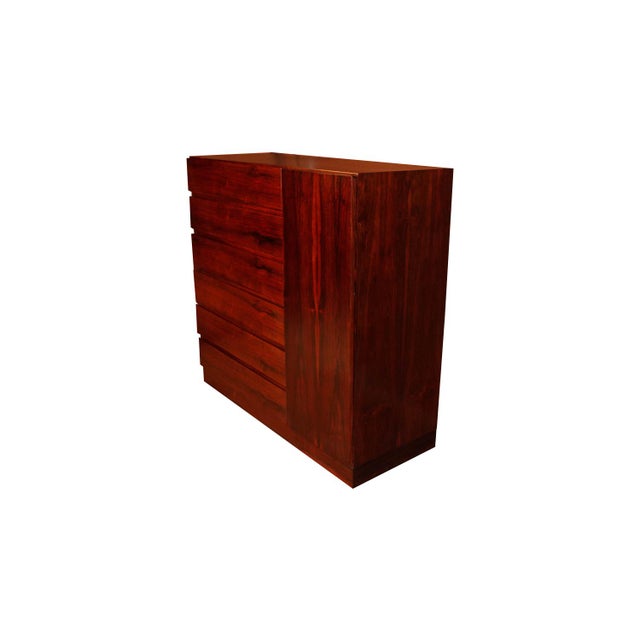 Danish Mid Century Arne Wahl Iversen Rosewood Dresser For Sale - Image 10 of 10
