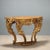 Eclectic Console in Carved and Gilded Fir Wood For Sale - Image 10 of 10