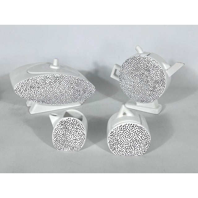 1980s Ceramic Tea Service from MAS, Italy, 1980s, Set of 10 For Sale - Image 5 of 11