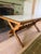 FOR SALE 1960s Moreux-style French oak coffee table, sourced from France. Beautiful patina with minor scuffs and wear...