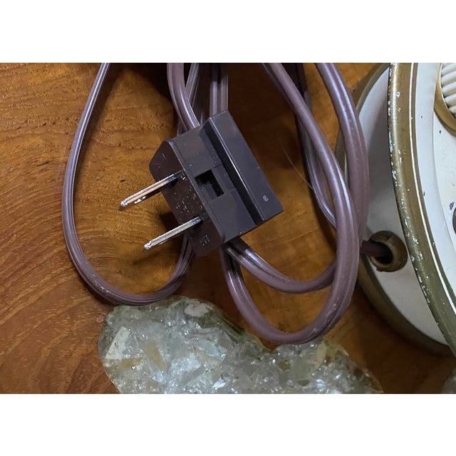 1950s MCM Tole Bouillotte Candlestick Lamp For Sale In Los Angeles - Image 6 of 10