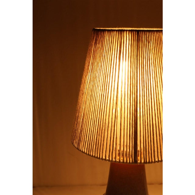 Danish Manilla 3305 Table Lamps by Svend Aage Jensen for Søholm, 1960s, Set of 2 For Sale - Image 14 of 15