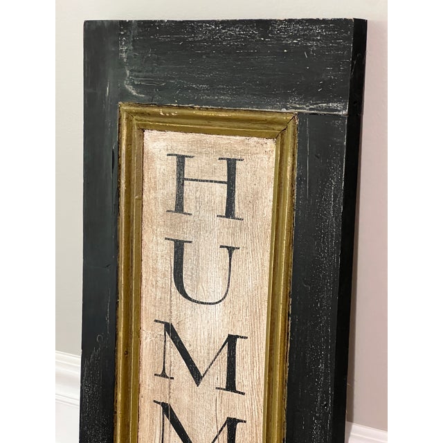 Pair of Large Vintage Painted Wood Coastal Nantucket Wall Signs, 2000 For Sale In Philadelphia - Image 6 of 9