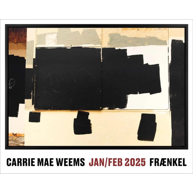 Carrie Mae Weems Official Exhibition Poster Dimensions: 16 x 20 in / 40,6 x 50,8 cm Sold unframed