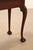 Stickley Chippendale Style Marble Top Mahogany Sofa Table Console For Sale - Image 11 of 18