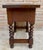 20th Century Spanish Nightstand Carved Drawer and Iron Hardware, 1890s For Sale - Image 12 of 18