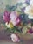 William Reynard Hood, Still Life with Roses, Mid Century, Oil on Canvas For Sale - Image 11 of 14
