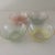 Vintage 1960s Blendo Frosted Pastel Glass Serving Bowls - Set of 4 For Sale - Image 10 of 10