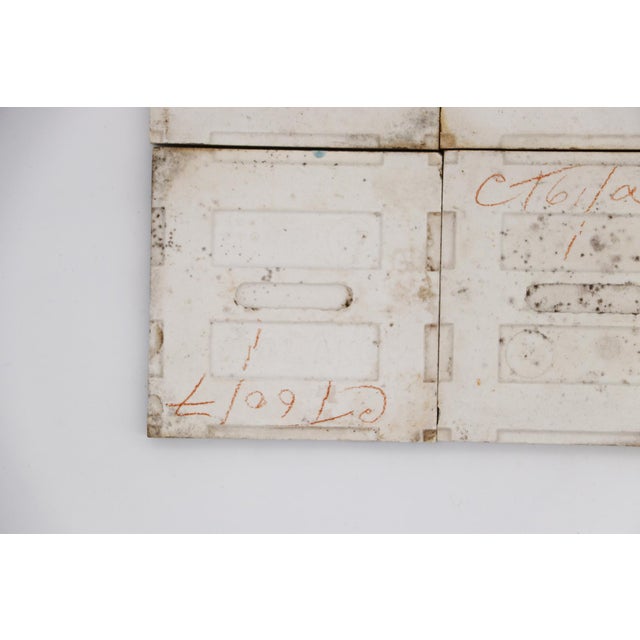 1920s Set of Small Five Tiles Art Nouveau H & R Johnson England & Other For Sale - Image 13 of 15