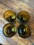 Mexican Amber Color Handblown Lowball Glasses- Set of 4 For Sale In Dallas - Image 6 of 9