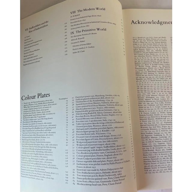 Brown 1988 “World Ceramics” 1st English Edition Coffee Table Book For Sale - Image 8 of 12