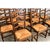19th Century Set of 14 Ladder Back and Rush Seat Dining Chairs For Sale - Image 11 of 18