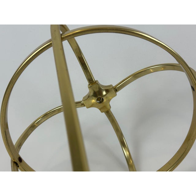 Gold Mid-Century Modern Austrian Aluminium and Brass Umbrella Stand, 1960s For Sale - Image 8 of 11